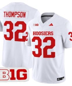 Alternative view of Anthony Thompson Jersey #32 Indiana Hoosiers 2025 Limited Stitched