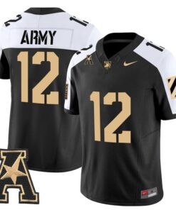 ArmyJersey 12ArmyBlackKnights2025VaporLimitedStitchedAlternate