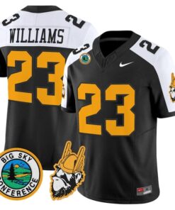 Art Williams Jersey 23 Idaho Vandals 1975 Throwback Limited Stitched Black Alter