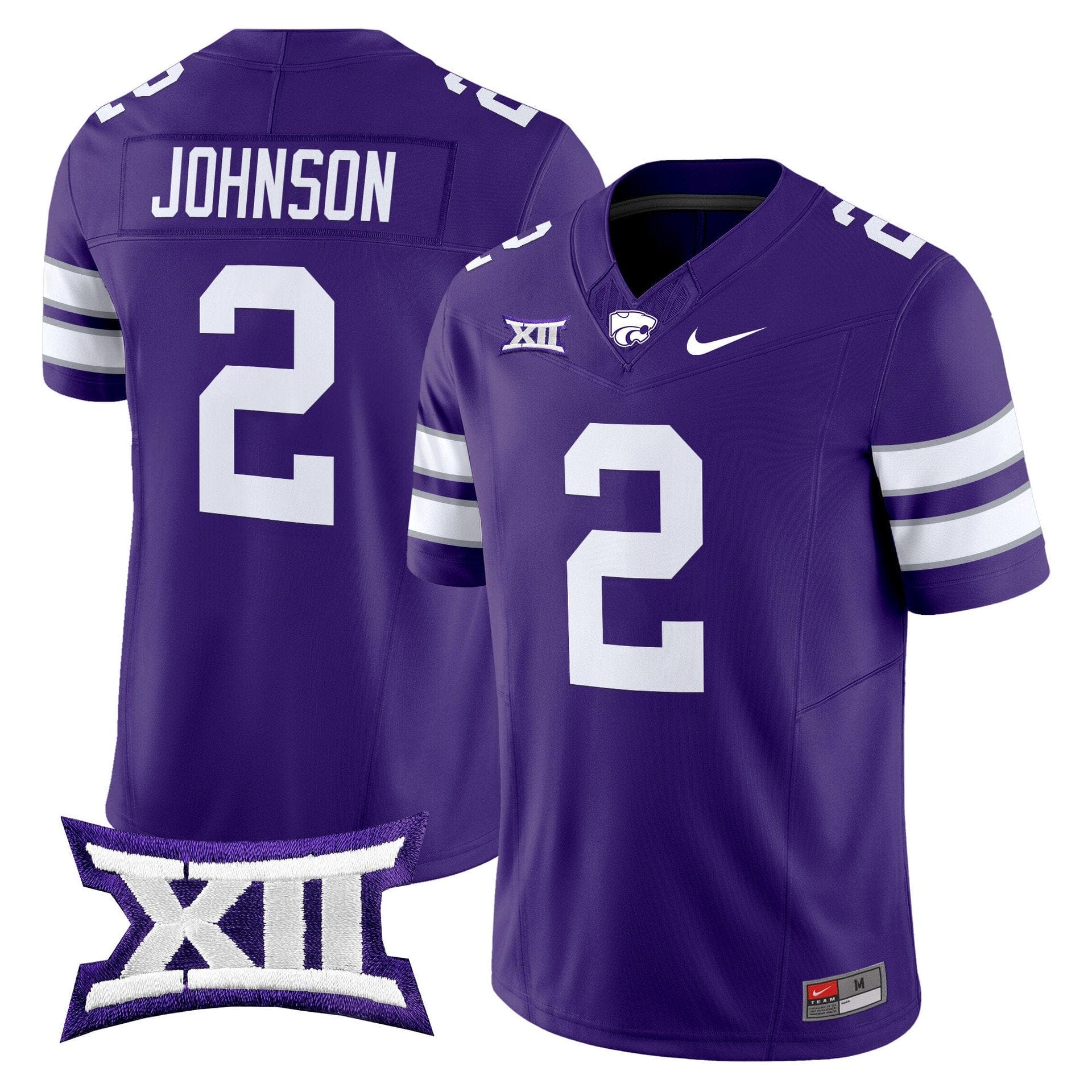 Avery Johnsonn Jersey #2 Kansas State Wildcats 2025 Limited Stitched - Image 5