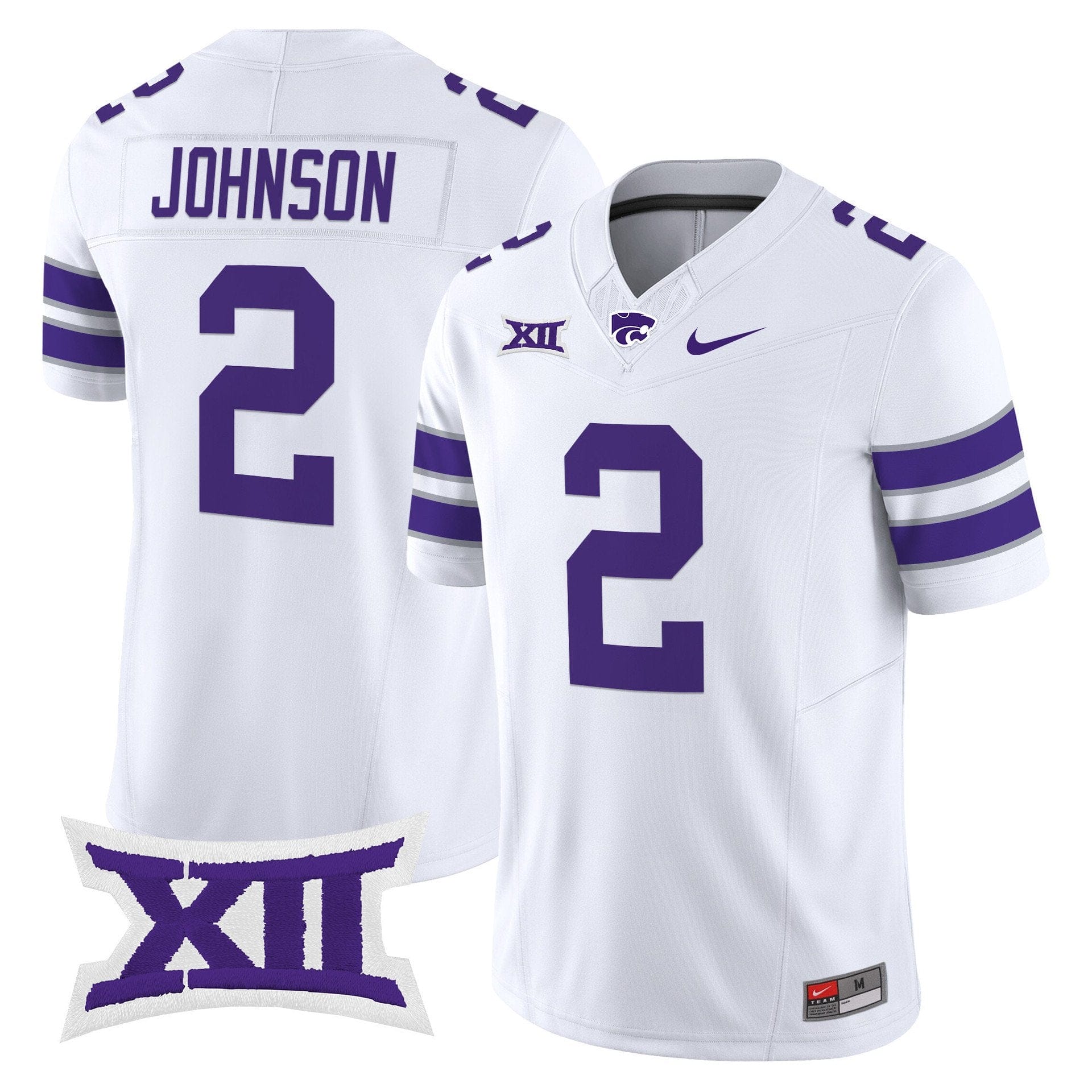 Avery Johnsonn Jersey #2 Kansas State Wildcats 2025 Limited Stitched - Image 2