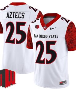 Aztecs Jor Limited Stitched White