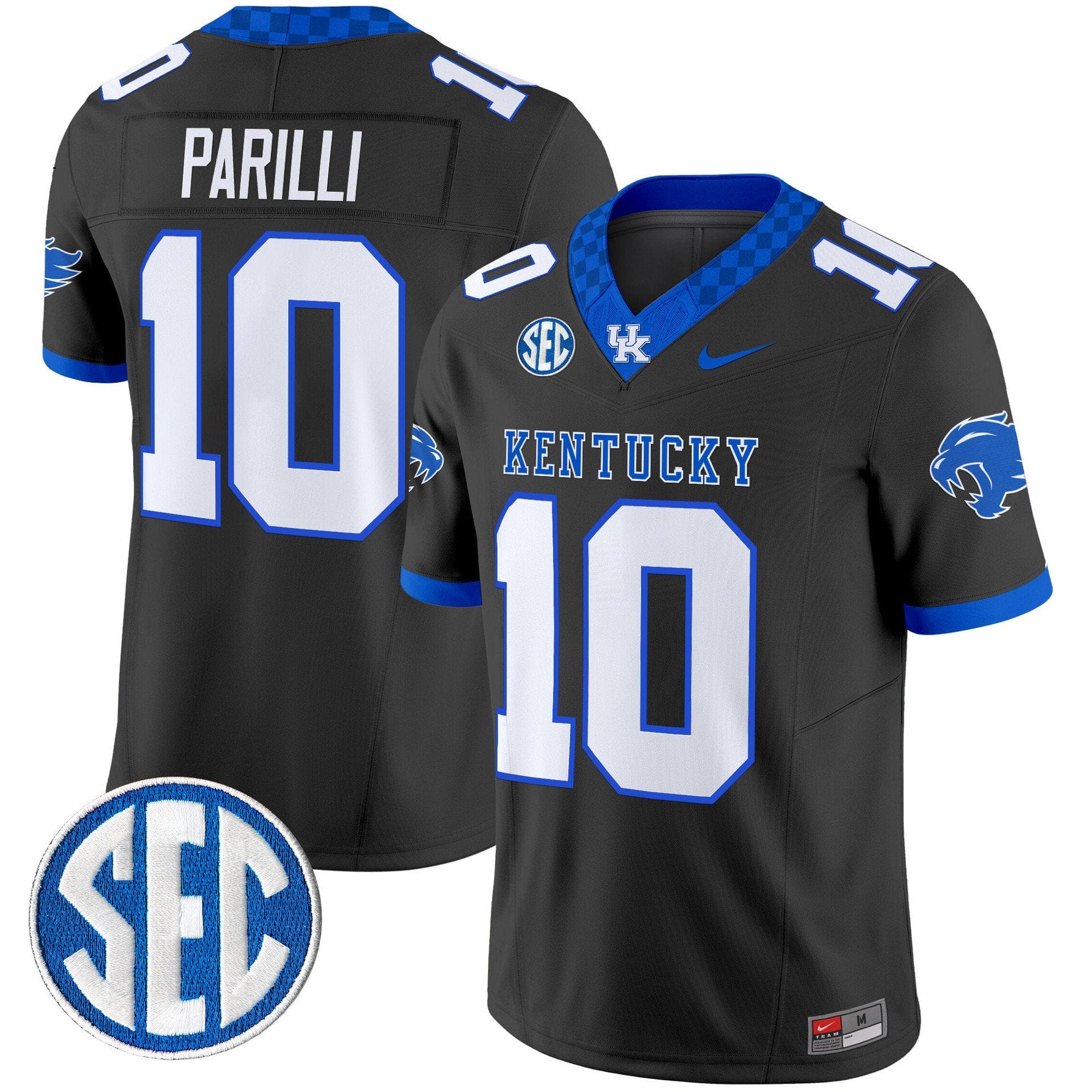 Babe Parilli Jersey #10 Kentucky Wildcats 2025 Limited Stitched