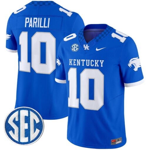 Babe Parilli Jersey #10 Kentucky Wildcats 2025 Limited Stitched - Image 5