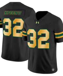Barry Kpeenu Jersey #32 North Dakota State Bison Limited Stitched