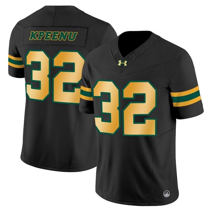 Barry Kpeenu Jersey #32 North Dakota State Bison Limited Stitched