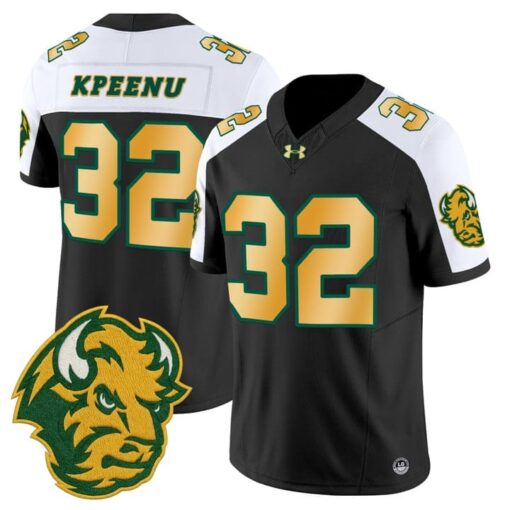 Barry Kpeenu Jersey #32 North Dakota State Bison Limited Stitched - Image 3