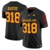 Bayou Jersey 318 Grambling Tigers 2025 Vapor Limited Stitched Black