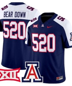 Bear Down Jersey #520 Arizona Wildcats 2025 Limited Stitched