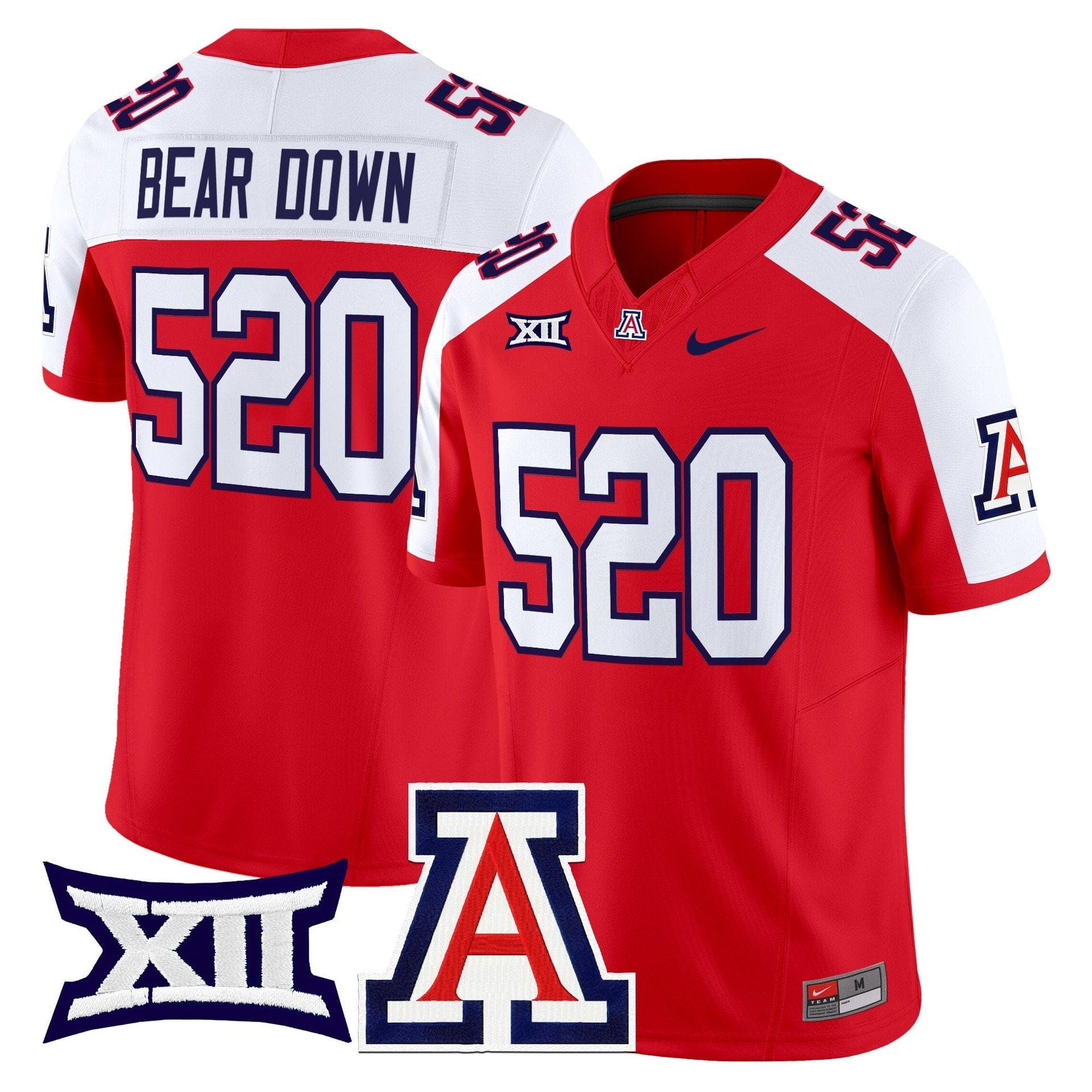 Bear Down Jersey #520 Arizona Wildcats 2025 Limited Stitched - Image 4