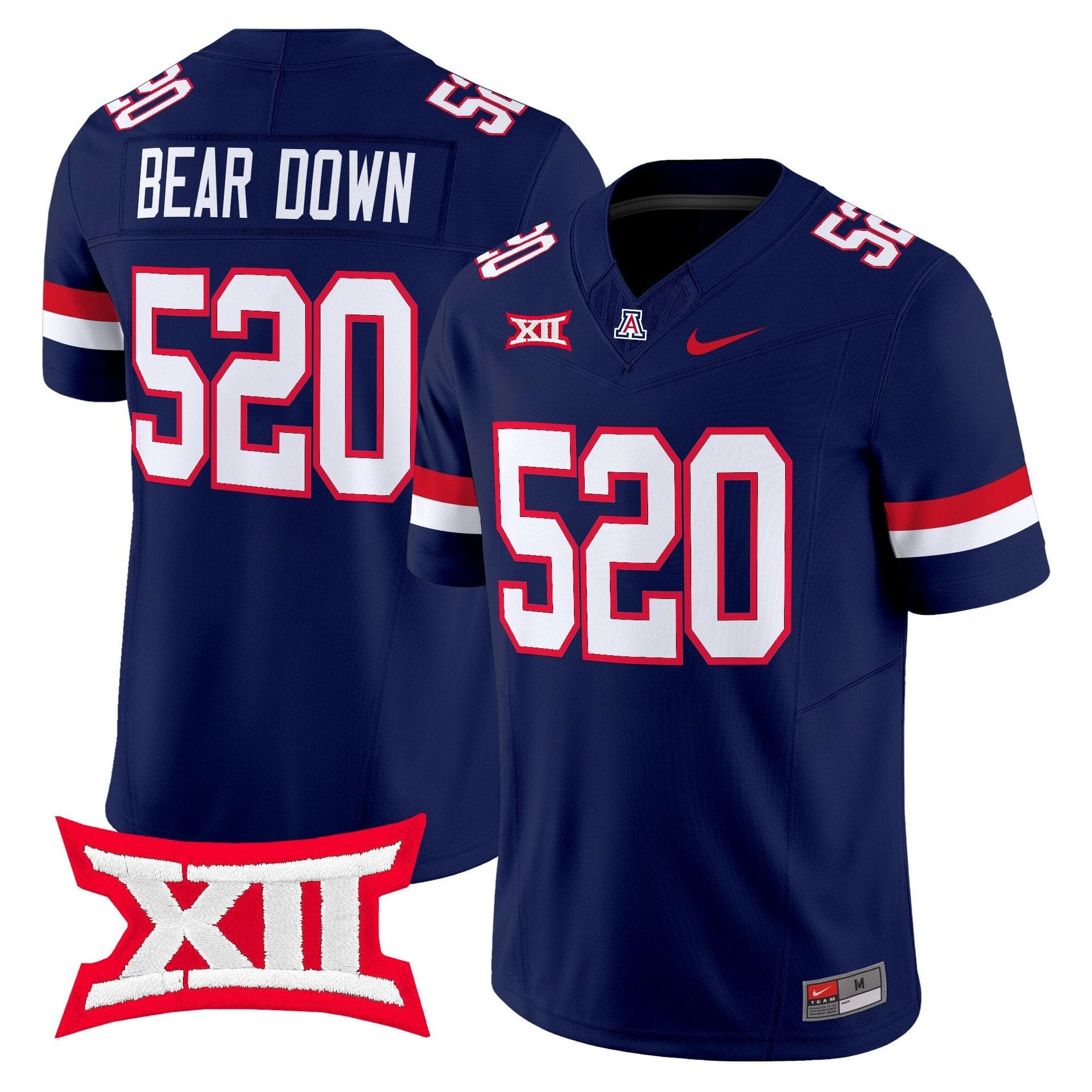 Bear Down Jersey #520 Arizona Wildcats 2025 Limited Stitched - Image 3