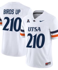 Birds Up Jersey #210 UTSA Roadrunners 2025 Vapor Limited Stitched