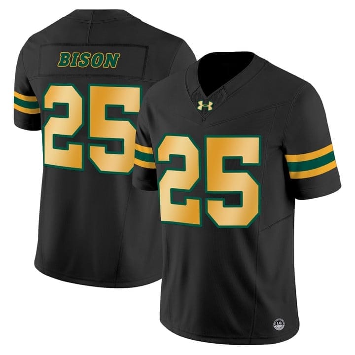 Bison Jersey #25 North Dakota State Bison Vapor Limited Stitched