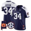 Bo Jackson Jersey 34 Auburn Tigers Alabama Patch Vapor Stitched Navy Alter 619f7878 24ac 4bf7 8957 70401ddbff01