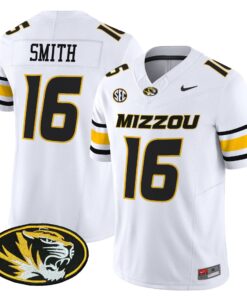Alternative view of Brad Smith Jersey #16 Missouri Tigers 2025 Vapor Limited Stitched