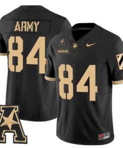 Brady Anderson Jersey #84 Army Black Knights 2025 Vapor Stitched