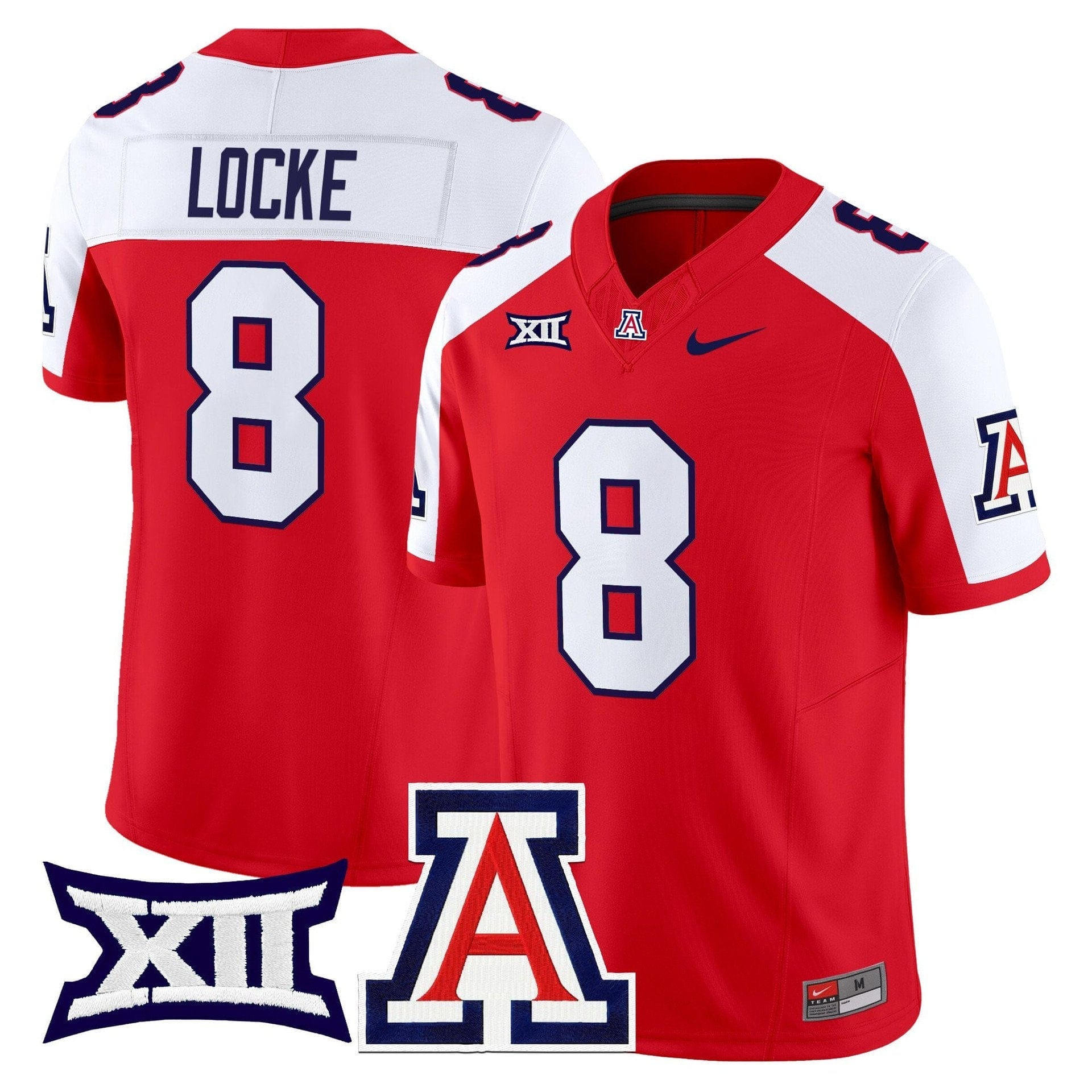Braedyn Locke Jersey #8 Arizona Wildcats 2025 Limited Stitched - Image 4