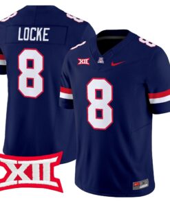 Braedyn Locke Jersey 8 Arizona Wildcats 2025 Vapor Limited Stitched Navy 67ad536c 638f 4fee 906f 931a11cbb8fe