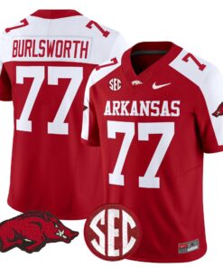 Brandon Burlsworth Jersey 77 Arkansas Razorbacks Limited Stitched Cardinal Alter ea88b4d8 24d3 4ef1 8638 a9b00eeee237