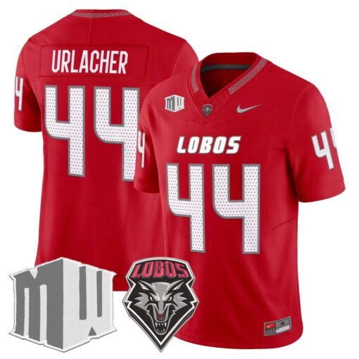 Brian Urlacher Jersey #44 New Mexico Lobos 2025 Vapor Limited Stitched - Image 3