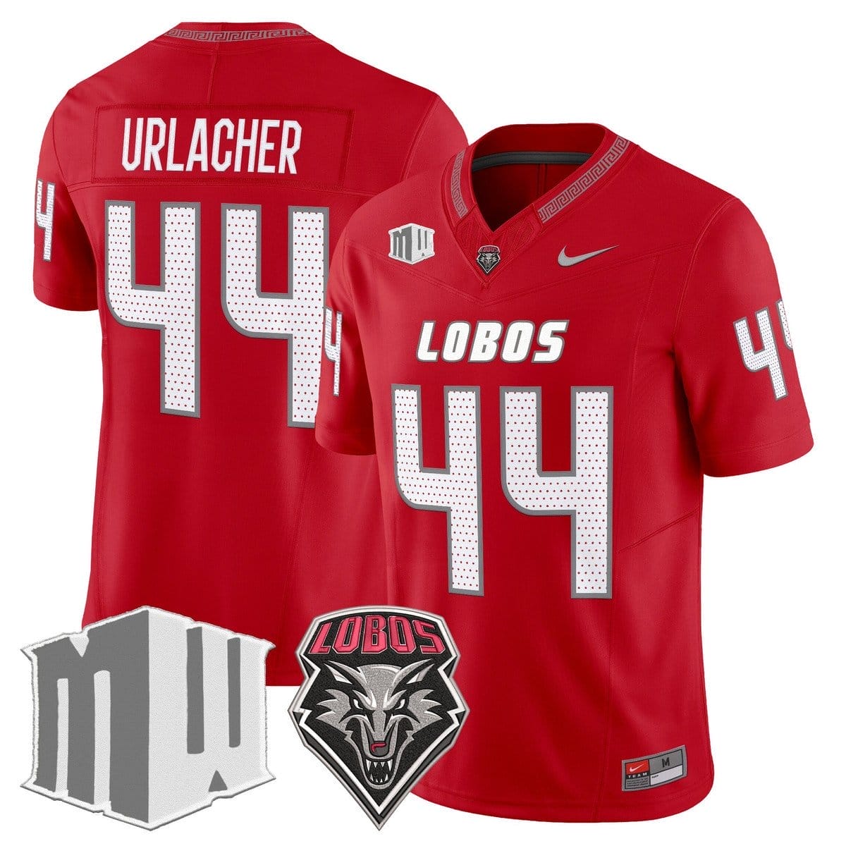 Brian Urlacher Jersey #44 New Mexico Lobos 2025 Vapor Limited Stitched - Image 3