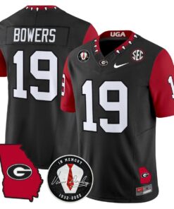 Brock Bowers Jersey #19 Georgia Bulldogs 2025 Limited Stitched
