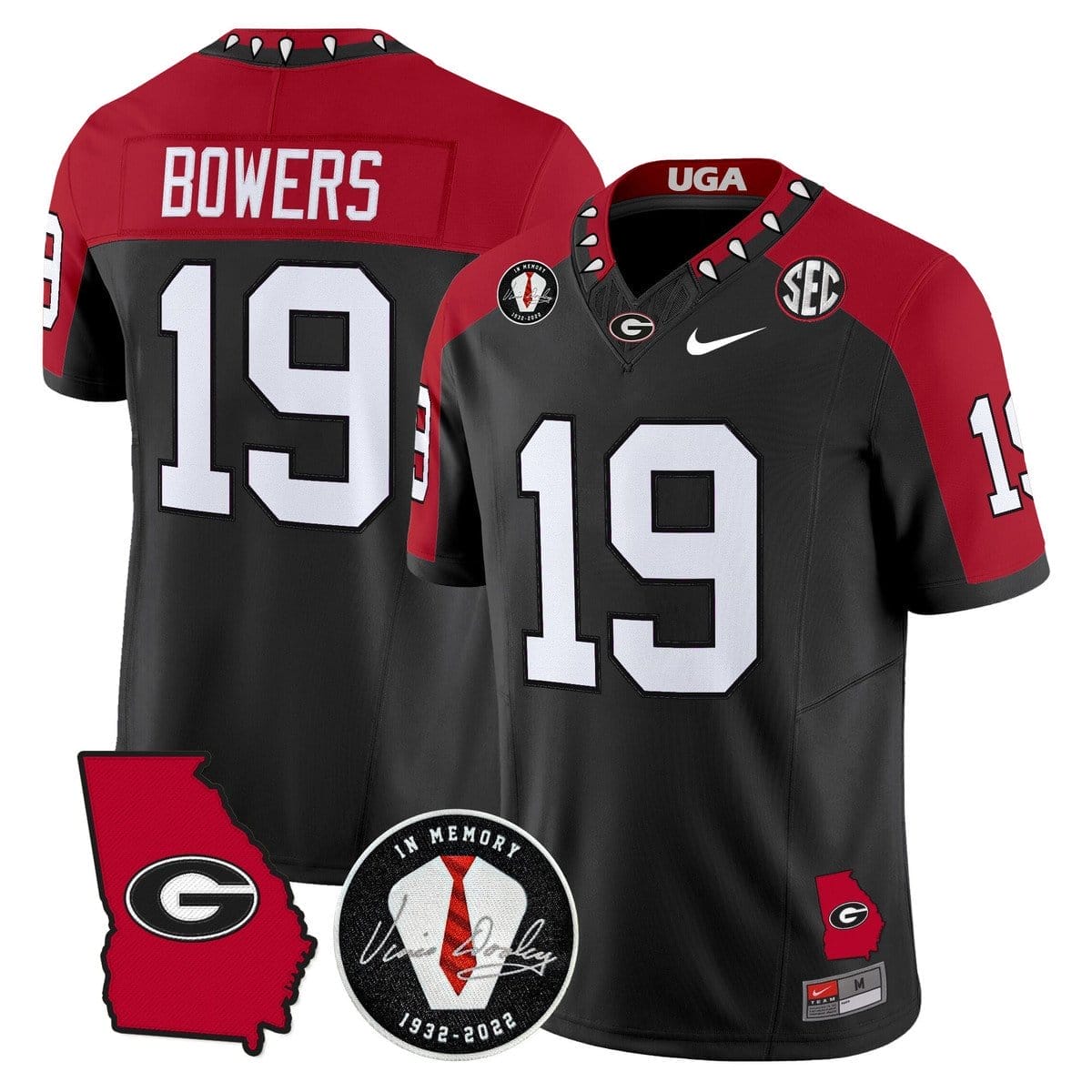 Brock Bowers Jersey #19 Georgia Bulldogs 2025 Limited Stitched - Image 4