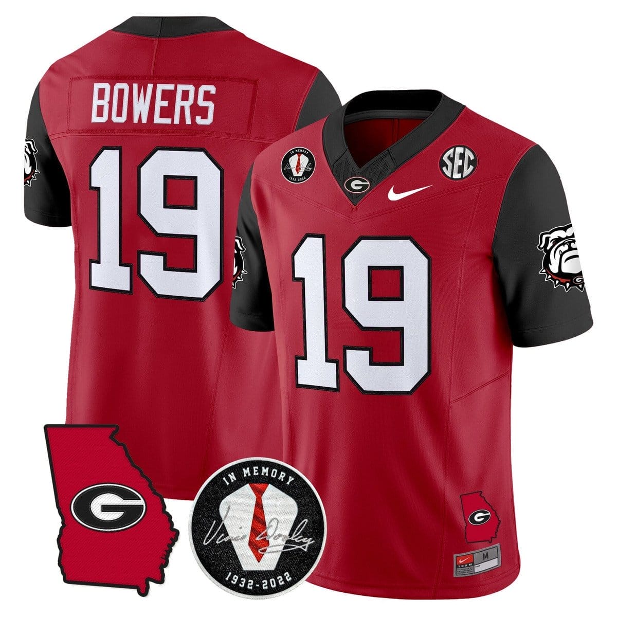 Brock Bowers Jersey #19 Georgia Bulldogs 2025 Limited Stitched - Image 3