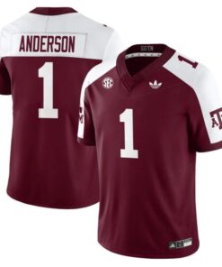 Bryce Anderson Jersey #1 Texas A&M Aggies 1975 Throwback Stitched