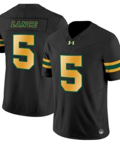 Bryce Lance Jersey #5 North Dakota State Bison Vapor Limited Stitched
