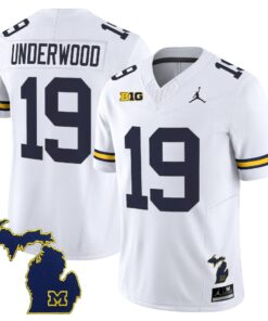 Bryce Underwood Jersey #19 Michigan Wolverines 2025 Limited V2 Stitched