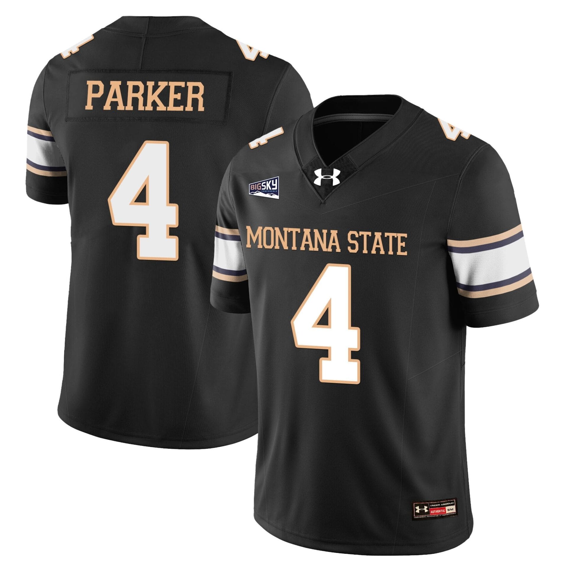 Bryson Parker Jersey #4 Montana State Bobcat Football 2025 Stitched