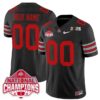 Custom Ohio State Jersey Heritage Stripe 2025 CFP Patch National Champions