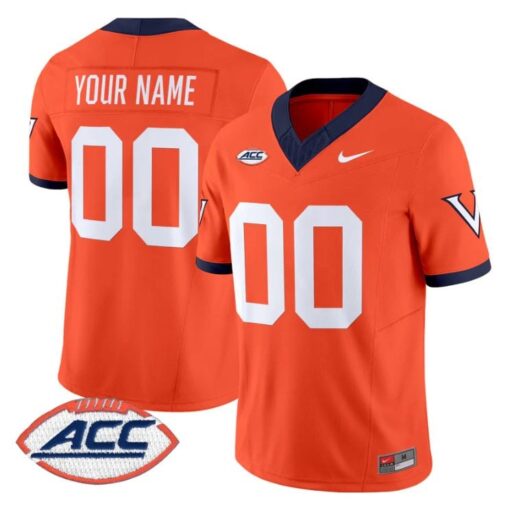 Custom Virginia Cavaliers Jersey Name, Number 1995 Throwbacks Stitched - Image 4