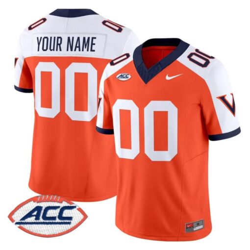 Custom Virginia Cavaliers Jersey Name, Number 1995 Throwbacks Stitched - Image 3