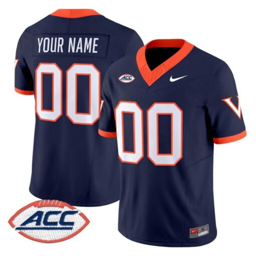 Custom Virginia Cavaliers Jersey Name, Number 1995 Throwbacks Stitched - Image 2
