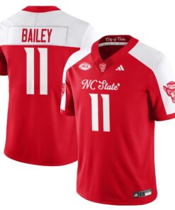 CJ Bailey Jersey #11 State Wolfpack City of Oaks Vapor Limited Stitched