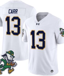CJ Carr Jersey #13 Notre Dame 2025 Gridiron Leprechaun Edition