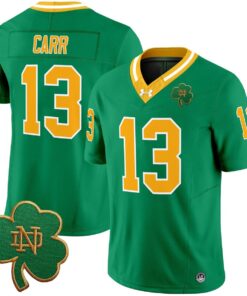 CJ Carr Jersey 13 Notre Dame 2025 Vapor Limited V3 Stitched Throwback 387d8612 3d4b 4ce8 9271 5e7de4570bf5