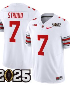 Alternative view of Brandon Inniss Jersey #1 Ohio State Buckeyes 2025 Vapor Limited Stitched
