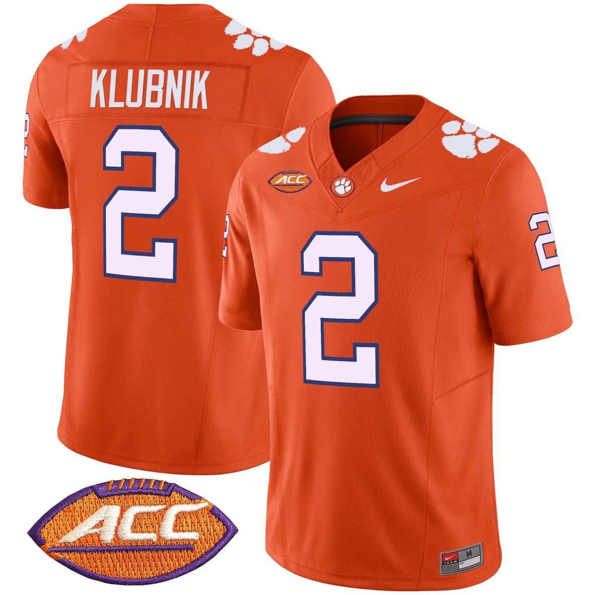 Cade Klubnik Jersey #2 Clemson Tigers 2025 Vapor Limited Stitched 5 Cade Klubnik Jersey #2 Clemson Tigers 2025 Vapor Limited Stitched - Image 5
