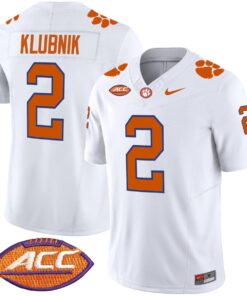 Alternative view of Cade Klubnik Jersey #2 Clemson Tigers 2025 Vapor Limited Stitched