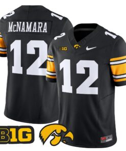 Cade McNamara Jersey #12 Iowa Hawkeyes 2025 Limited Stitched