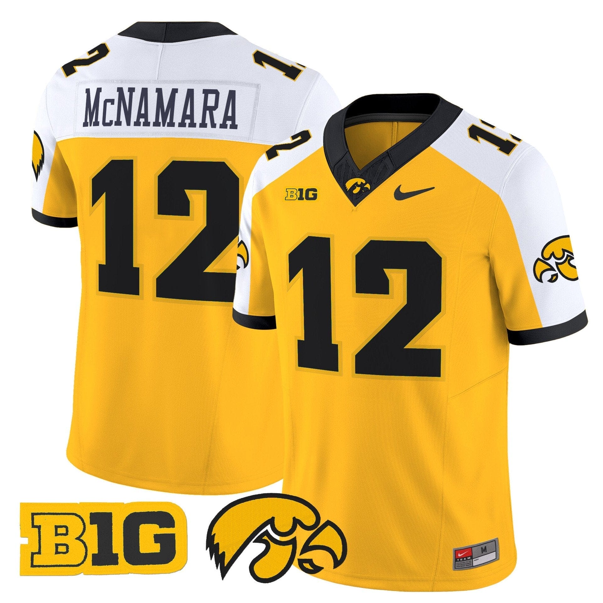 Cade McNamara Jersey #12 Iowa Hawkeyes 2025 Limited Stitched - Image 4