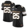 Cale Breslin Jersey 25 Montana State Bobcat Football 2025 Stitched Black