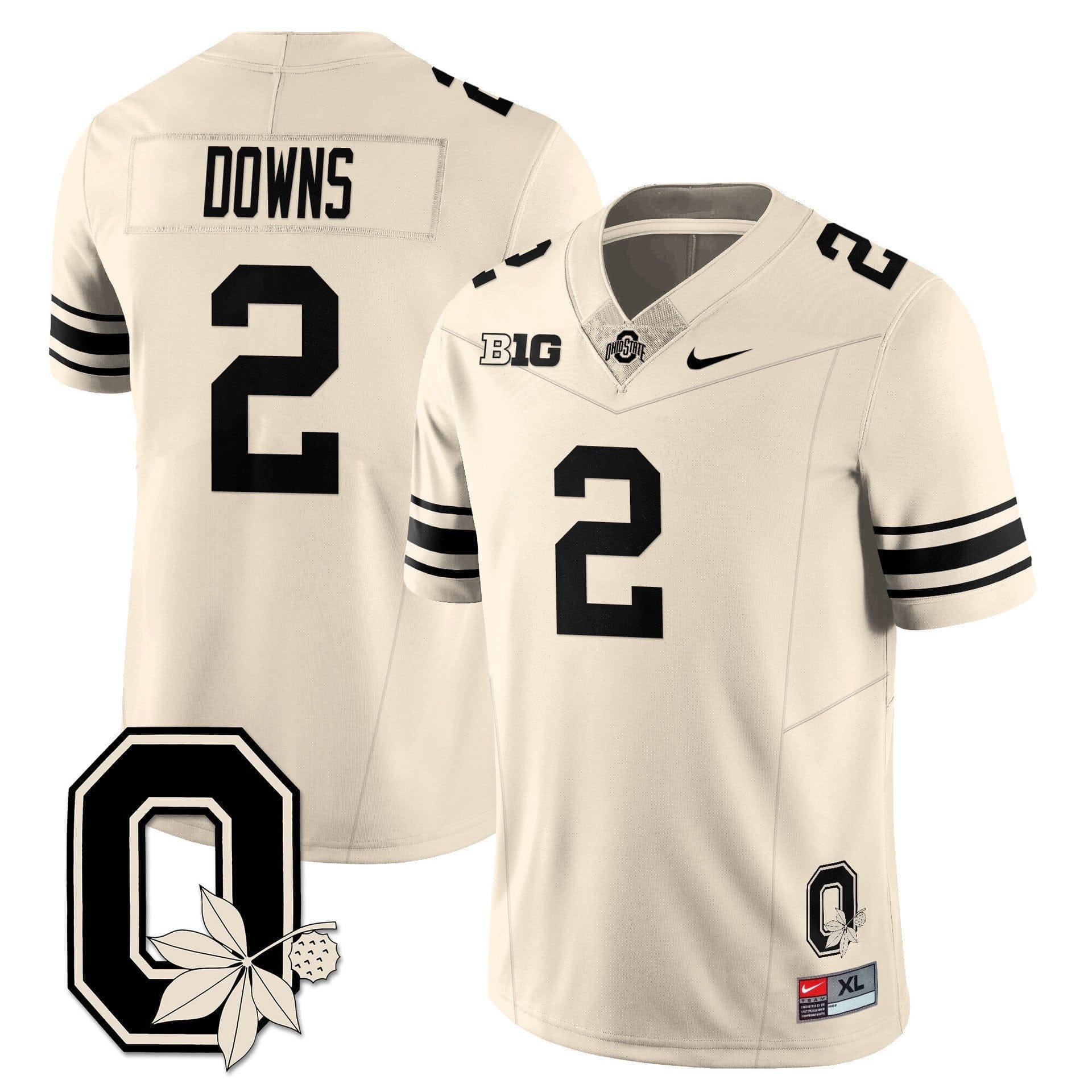 Caleb Downs Jersey #2 Ohio State Buckeyes 2025 Vapor Limited Stitched 3 Caleb Downs Jersey #2 Ohio State Buckeyes 2025 Vapor Limited Stitched - Image 3