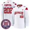 CapitalJersey 202WashingtonCapitals20thAnniversarySeasonsStitched