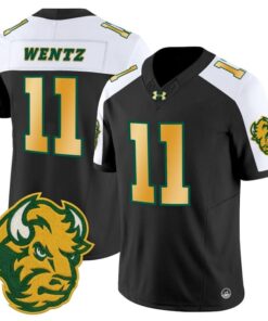 Carson Wentz Jersey 11 North Dakota State Bison Limited Stitched Black Alter ecb32c66 940b 4d69 bc60 f154b28cb276