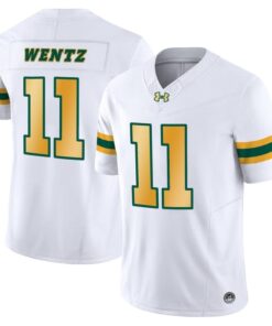 Alternative view of Carson Wentz Jersey #11 North Dakota State Bison Limited Stitched