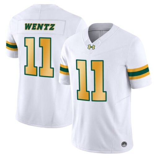 Carson Wentz Jersey #11 North Dakota State Bison Limited Stitched - Image 2